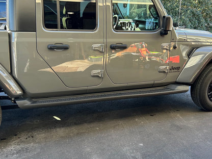 RedRock Molded ABS OE Style Side Step Bars (20-25 Jeep Gladiator JT)