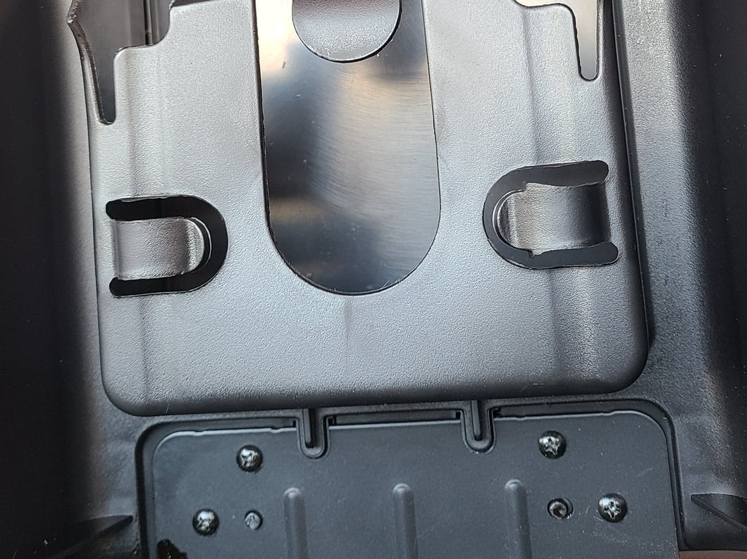 RedRock Replacement Center Console Lid; Black (04-08 F-150)