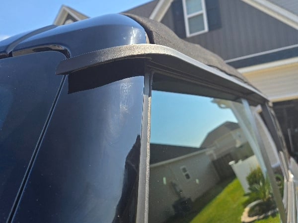RedRock Window Visors; Matte Black (21-25 Bronco 4-Door)
