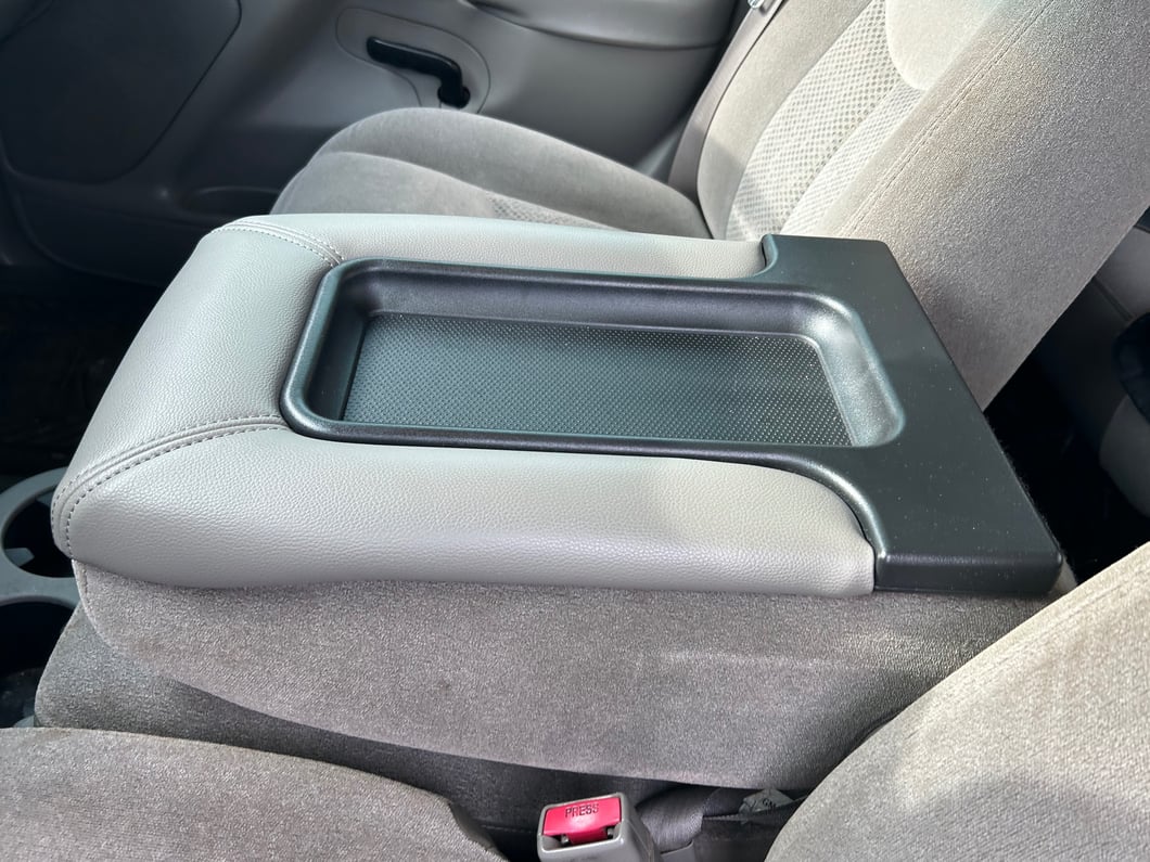 RedRock Center Console Lid Kit; Light Gray (99-06 Silverado 1500)