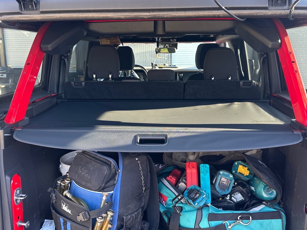 RedRock Cargo Cover (21-25 Bronco 4-Door w/ Hard Top)