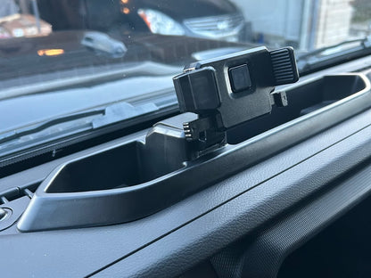 RedRock Dash Mounted Phone Holder with Storage Compartment (20-23 Jeep Gladiator JT)