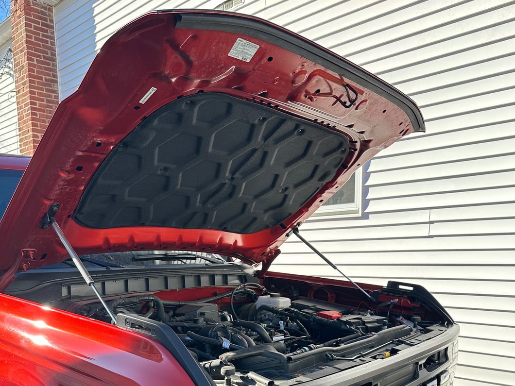 RedRock Underhood Insulation; Black (21-25 Bronco)