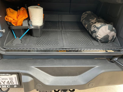 RedRock Cargo Door Entry Guard; Black Stainless (21-25 Bronco)