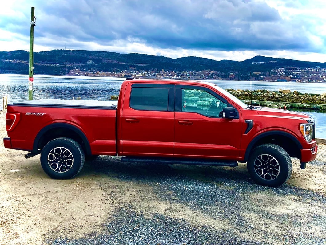 RedRock OE Style Fender Flares; Black (21-25 F-150 w/o Mud Guards, Excluding Raptor)
