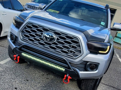 RedRock Stubby Front Bumper with Over-Rider Hoop (16-23 Tacoma)