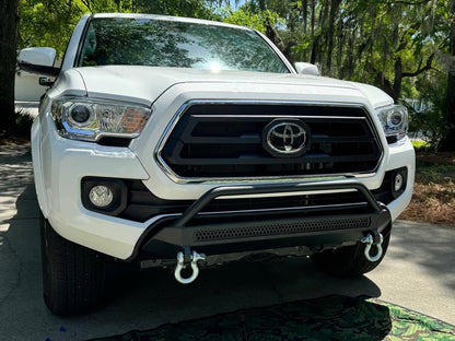 RedRock Stubby Front Bumper with Over-Rider Hoop (16-23 Tacoma)