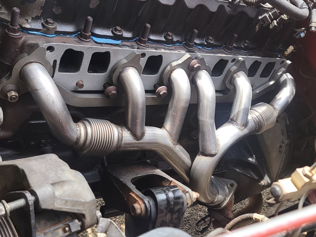 RedRock Exhaust Manifold Kit (91-99 4.0L Jeep Wrangler YJ & TJ)