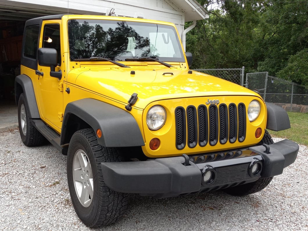 RedRock Mesh Grille Inserts; Matte Black (07-18 Jeep Wrangler JK)