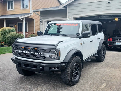 RedRock LED Grille Lighting; Smoked (21-25 Bronco Badlands, Everglades, Wildtrack)