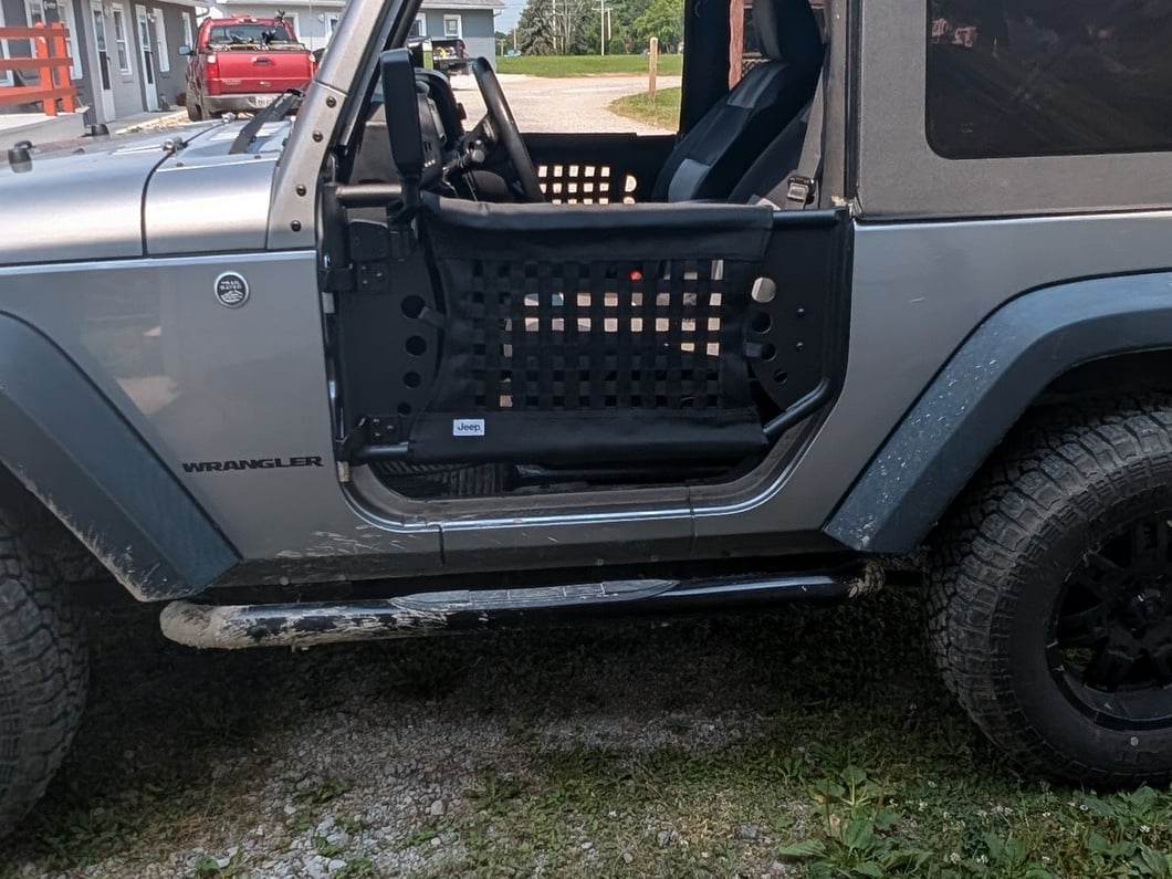 Jeep Licensed by RedRock Trail Front Doors (07-18 Jeep Wrangler JK)
