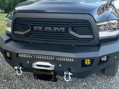 RAM Licensed by RedRock Adventure Series Winch Front Bumper (13-18 RAM 3500)