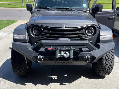 RedRock Tomahawk Grille with LED Lighting (20-25 Jeep Gladiator JT)