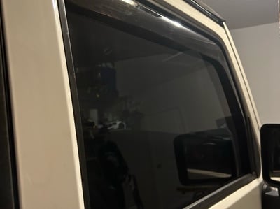 RedRock In-Channel Window Deflectors (07-18 Jeep Wrangler JK 2-Door)