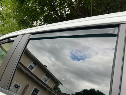 RedRock In-Channel Window Deflectors (19-25 Silverado 1500 Crew Cab)
