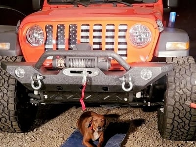 RedRock Grille Insert; Faded Glory (20-25 Jeep Gladiator JT w/o TrailCam)