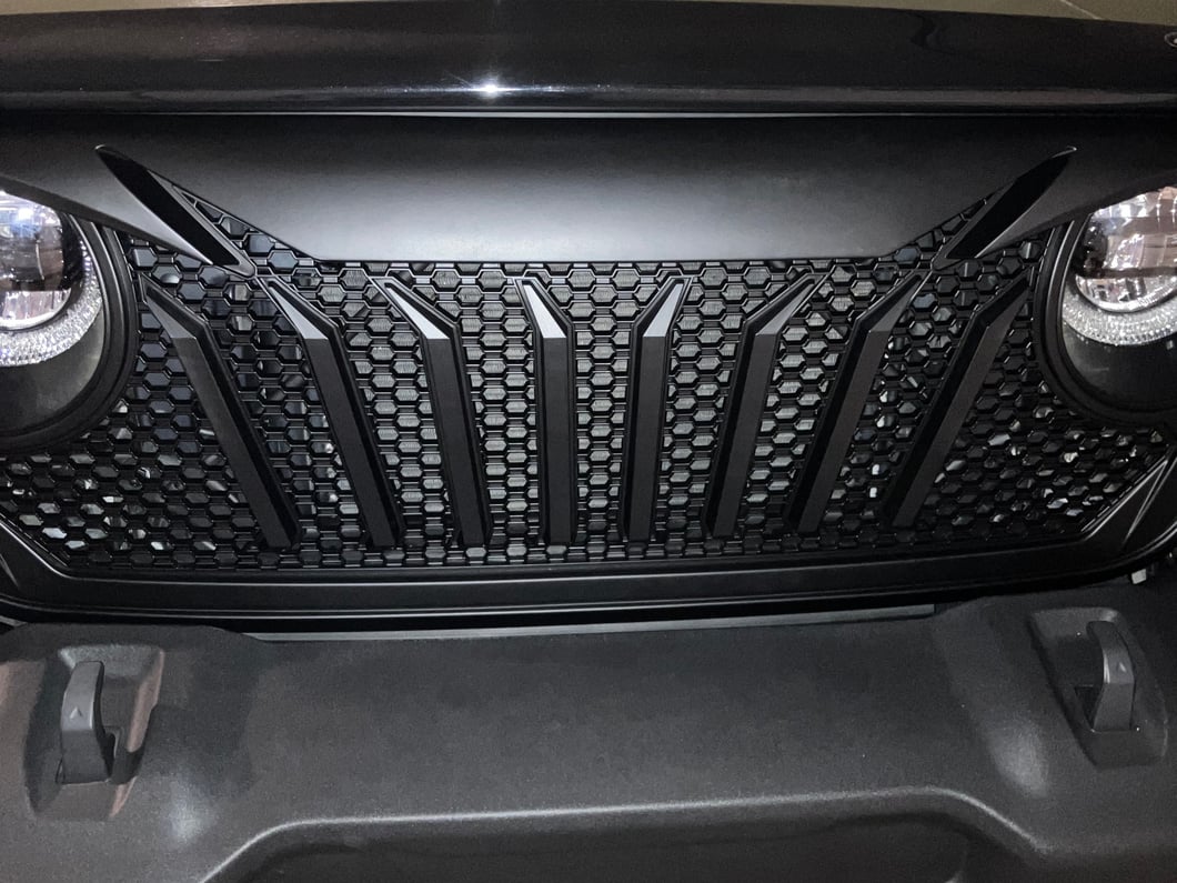 RedRock Titus Grille; Unpainted (20-25 Jeep Gladiator JT w/o TrailCam)