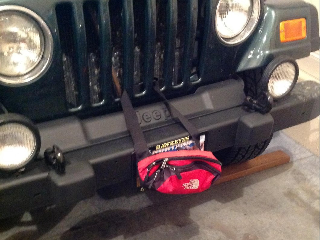 RedRock Tow Hook Kit; Black