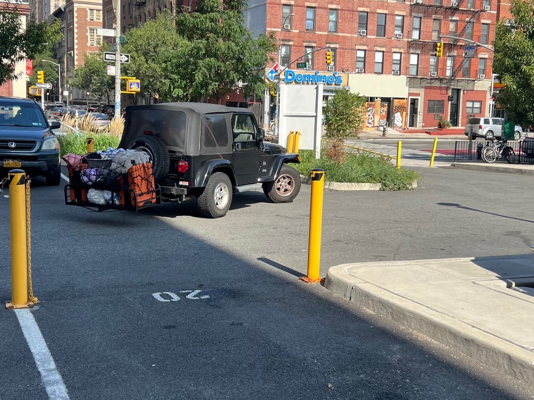 RedRock Hitch Mounted Cargo Rack; 12-Inch XL (87-06 Jeep Wrangler YJ & TJ)