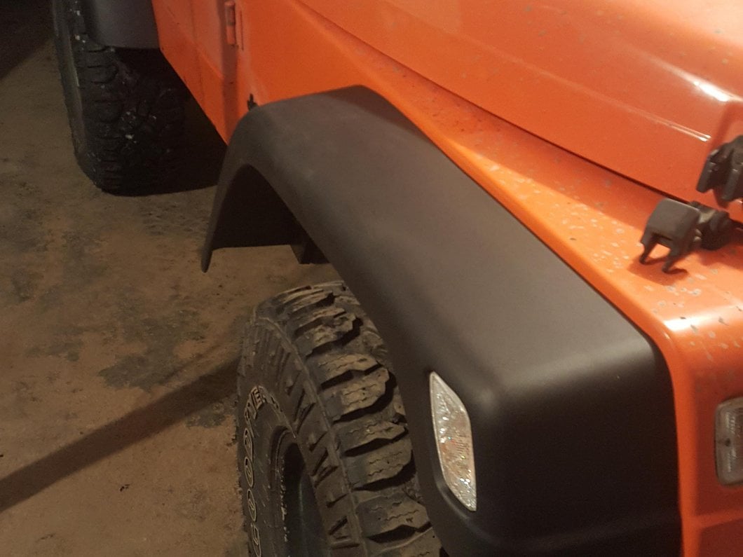 RedRock 7-Inch Fender Flares (97-06 Jeep Wrangler TJ)