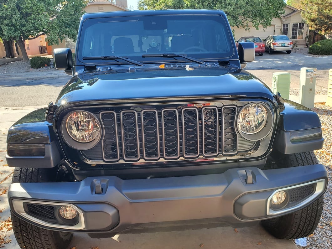 RedRock Fender Turn Signal Light Covers; Smoked (20-25 Jeep Gladiator JT w/ LED Fender Lights)