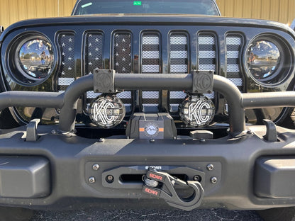 RedRock Grille Insert; Faded Glory (18-25 Jeep Wrangler JL w/o TrailCam)