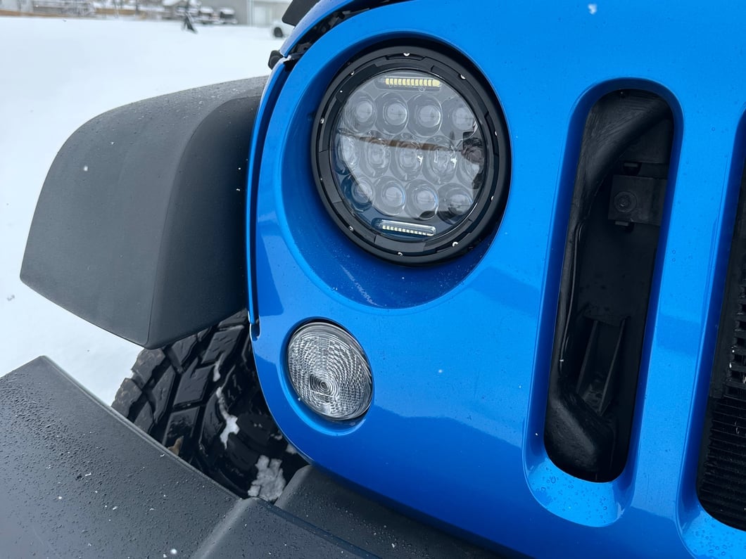 RedRock Headlight Mounting Rings (07-18 Jeep Wrangler JK)
