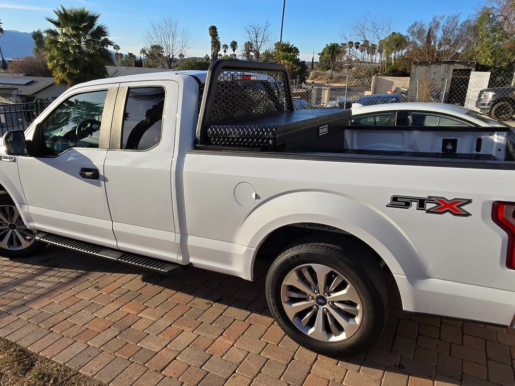 RedRock HD Headache Rack; Textured Black (09-25 F-150 Styleside)