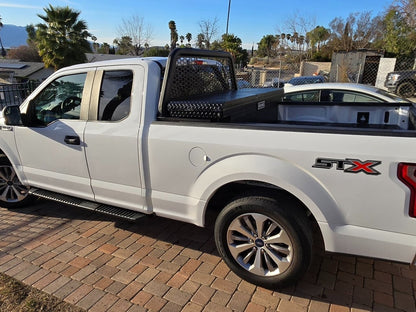 RedRock HD Headache Rack; Textured Black (09-25 F-150 Styleside)