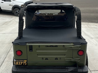 RedRock Bikini Top; Black Diamond (97-06 Jeep Wrangler TJ, Excluding Unlimited)
