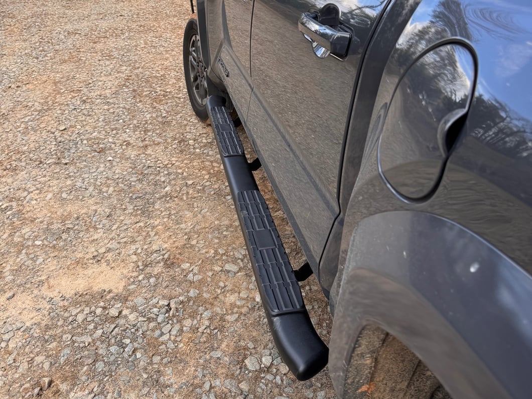 RedRock PNC Side Step Bars; Black (24-25 Tacoma Double Cab)