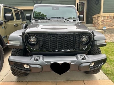 RedRock Headlight Covers (18-25 Jeep Wrangler JL)