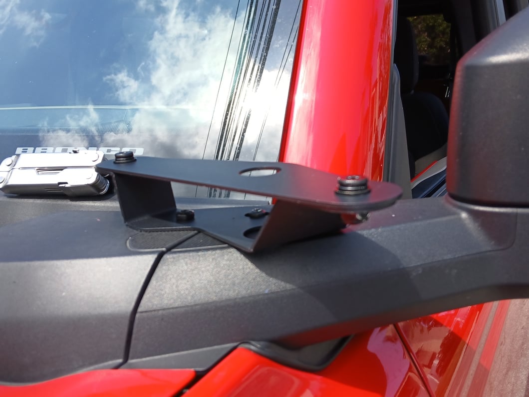 RedRock A-Pillar Off Road Light Brackets (21-25 Bronco)