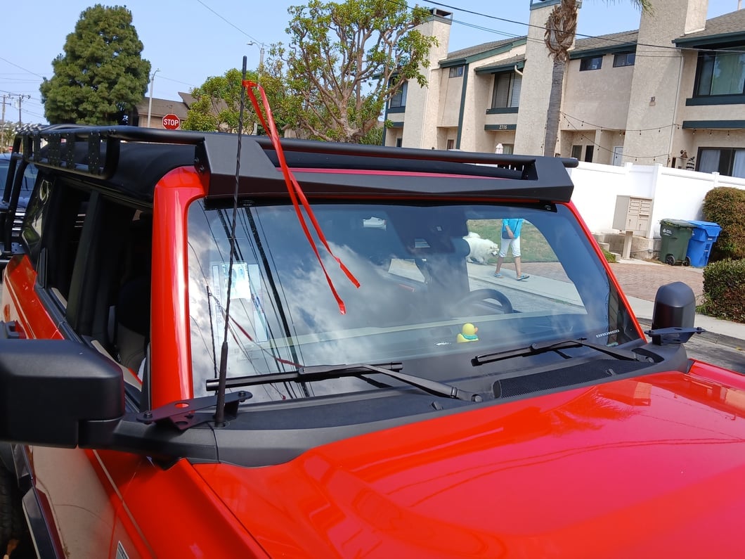 RedRock A-Pillar Off Road Light Brackets (21-25 Bronco)