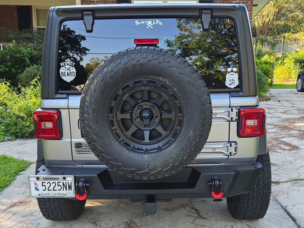 Jeep Licensed by RedRock Extreme HD Rear Bumper (18-26 Jeep Wrangler JL)