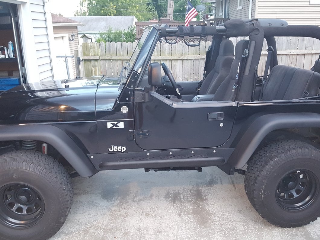 RedRock 7-Inch Fender Flares (97-06 Jeep Wrangler TJ)