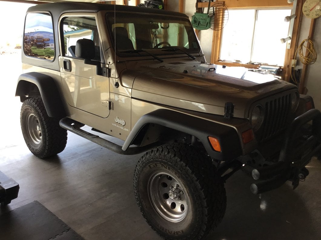 RedRock 7-Inch Fender Flares (97-06 Jeep Wrangler TJ)