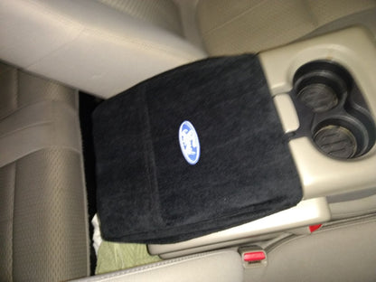RedRock Center Console Cover with Ford Oval Logo (04-14 F-150 w/ Bucket Seats)