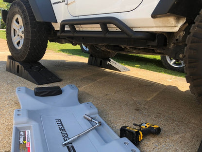 RedRock HD Rocker Guards (07-18 Jeep Wrangler JK 2-Door)