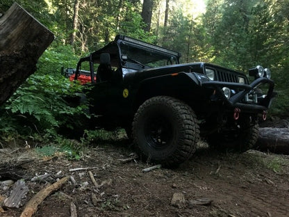RedRock 1.50-Inch Wheel Spacers; Black; 5x4.5 (87-06 Jeep Wrangler YJ & TJ)