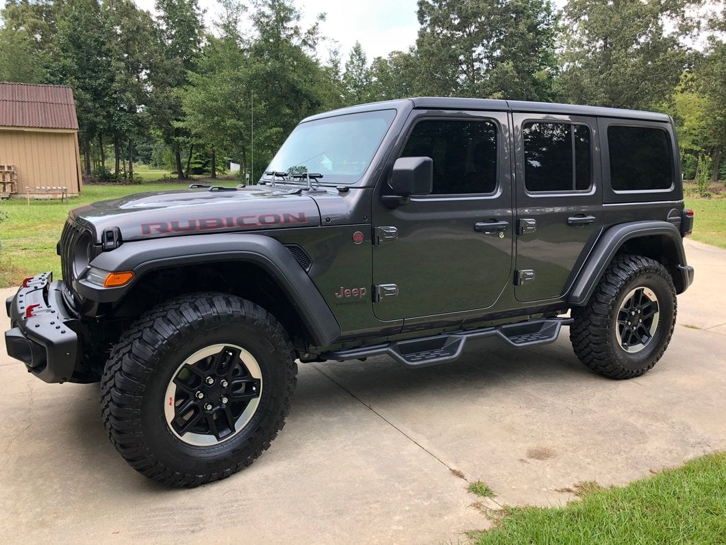 RedRock HD Drop Side Step Bars (18-25 Jeep Wrangler JL 4-Door)