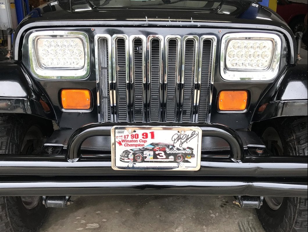 RedRock Grille Inserts; Chrome (87-95 Jeep Wrangler YJ)