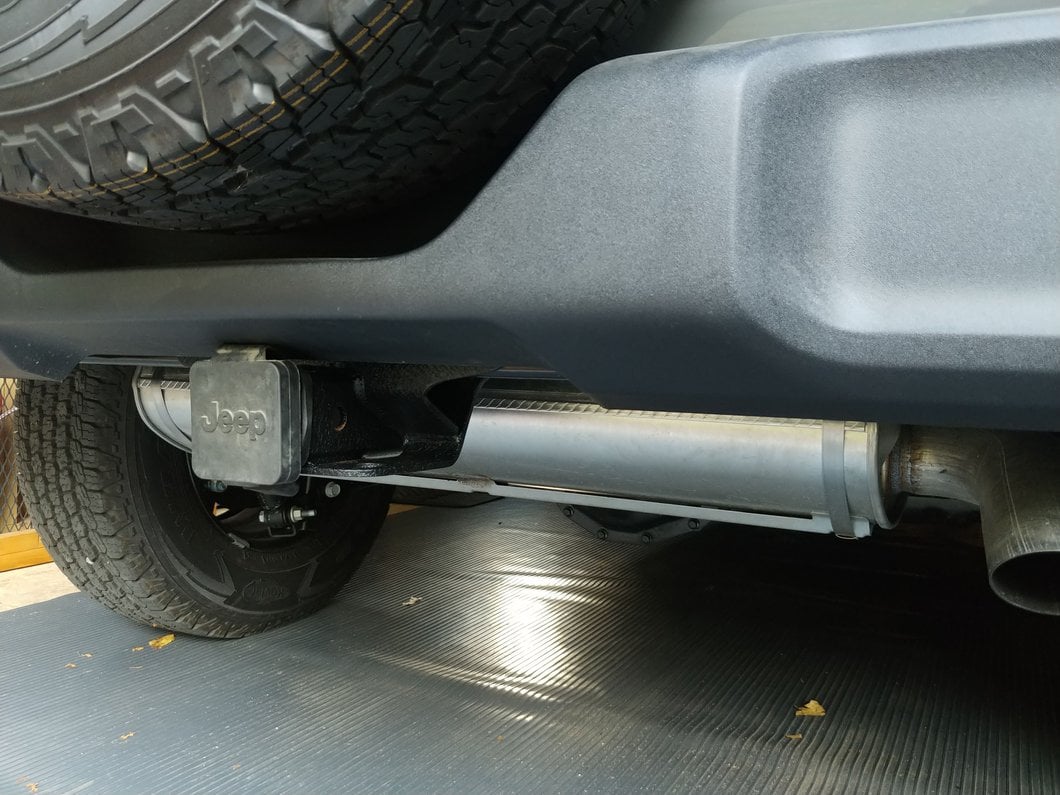 RedRock Hitch; Textured Black (07-25 Jeep Wrangler JK & JL)