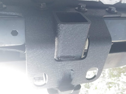 RedRock Hitch; Textured Black (07-25 Jeep Wrangler JK & JL)