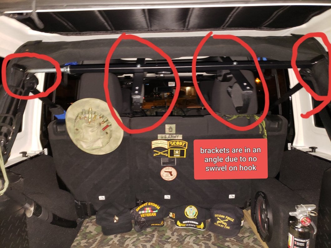 RedRock Quick-Draw Overhead Gun Rack for Tactical Weapons (Universal; Some Adaptation May Be Required)