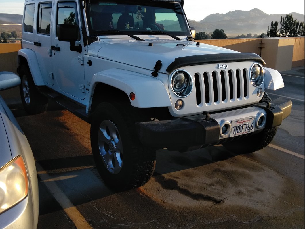 RedRock Headlight Bezels; Chrome (07-18 Jeep Wrangler JK)