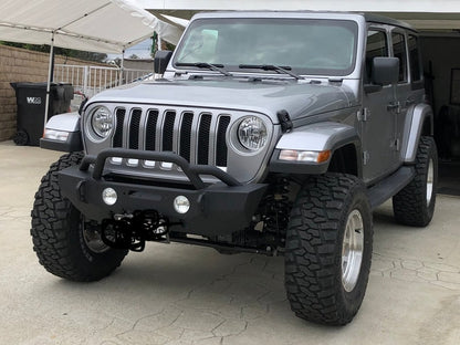 RedRock Crawler Stubby Winch Front Bumper (18-25 Jeep Wrangler JL)