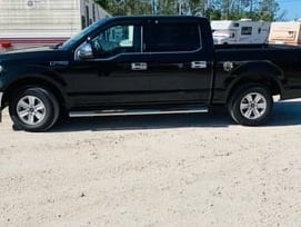 RedRock Fuel Door Cover; Chrome (15-20 F-150, Excluding Diesel)