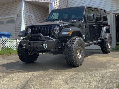 RedRock Crawler Stubby Winch Front Bumper (18-25 Jeep Wrangler JL)