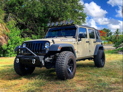 RedRock Stubby Front Bumper (07-18 Jeep Wrangler JK)